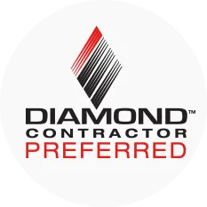 Preferred Diamond Contractor for Mitsubishi Electric badge